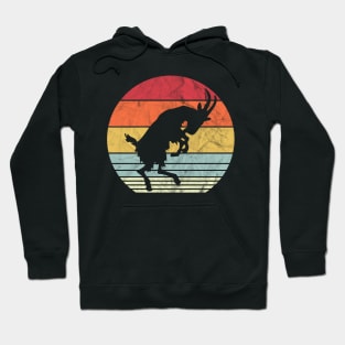 Billy Strings Goat Silhouette Retro Vintage Hoodie